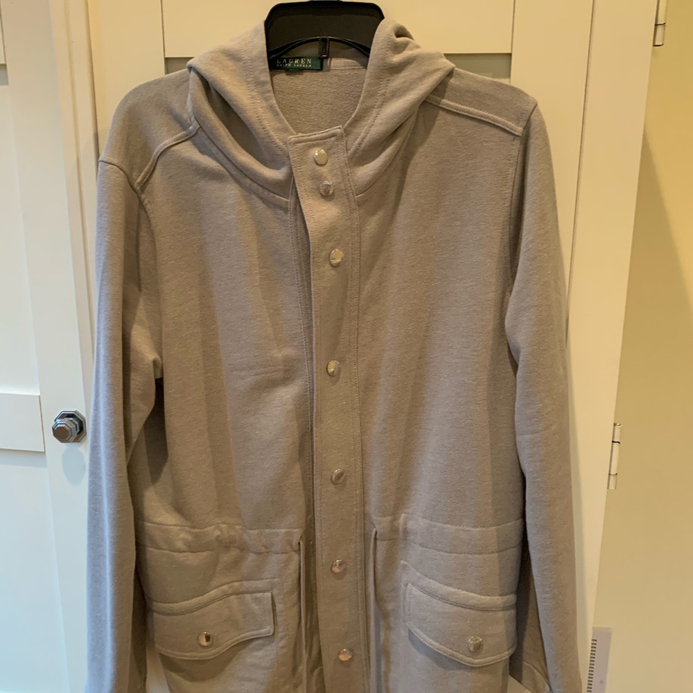 Anorak sweatshirt jacket